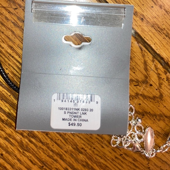 Style & Co. Silver Statement Necklace NWT - Picture 7 of 8